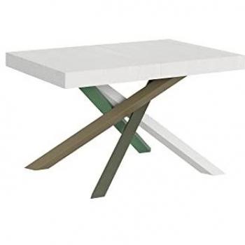 Mesa extensible Volantis 90x130/234 cm Estructura Fresno Blanco Multicolor 4/A