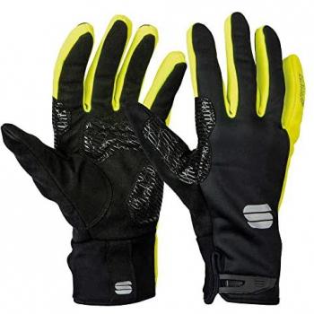 Guantes largos Sportful Essential 2 GORE-TEX INFINIUM™ para hombre negro y amarillo