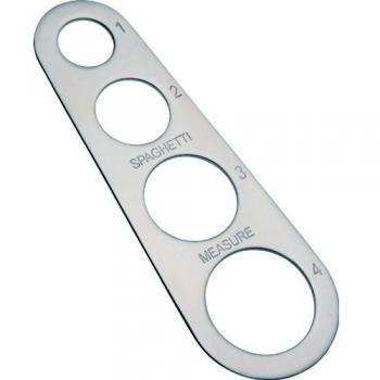 KitchenCraft – Espaguetis Medidor de Acero Inoxidable MasterClass Plata, 9 x 12 x 16 cm