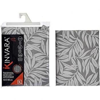 Mantel Jacquard Gris Blanco 140 x 180 cm
