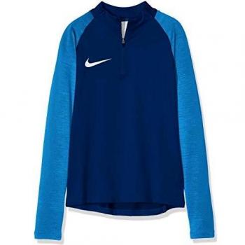 NIKE B Nk Dry Strke Dril Top Camiseta de Manga Larga, Niños, Coastal Blue/lt Photo Blue/Coastal Blue/