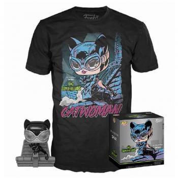 Funko Pop! Catwoman Jim Lee + Camiseta (Talla L)