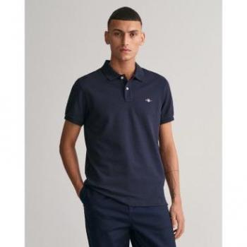 Polo GANT Slim Shield Piqué Polo para Hombre - Estilo Clásico y Elegante