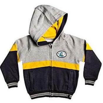 Quiksilver - Sudadera con Capucha y Cremallera - Niños 2-7 - 2 - Gris