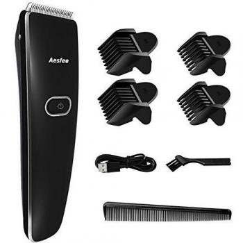 Cortapelos Profesional Hombre Cortadora de Pelo Eléctrico con Cuchillas de Acero Inoxidable, Cortapelo de Barba Maquina Cortar Pelo Recargable Recortadora de Pelos for Hombres