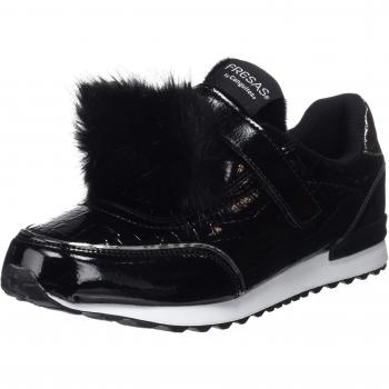Conguitos Deportivo Charol con Pompones, Zapatos de Cordones Derby para Niñas,