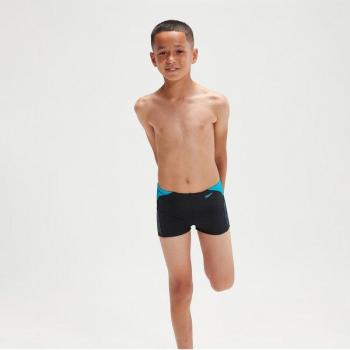 Bañador Slip Speedo Hyper Boom Splice 7cm negro azul claro - Talla 38