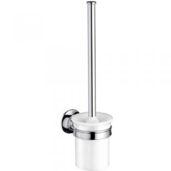 AXOR Montreux Wall-Mounted Toilet Brush Holder in Brushed Nickel 42035820