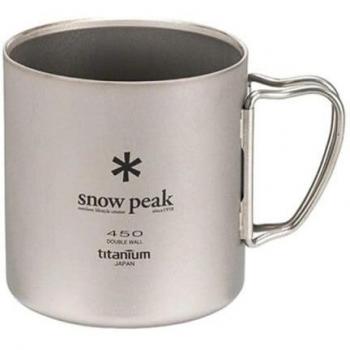 Snow Peak 450ml Titanium Double Wall Insulated Mug