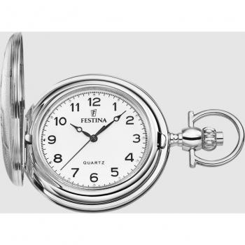 Reloj Festina Para Hombre F2038/1 con Caja de Acero Inoxidable 316L Plateado
