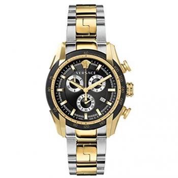 Versace V-Ray VE2I00421 Men's Quartz Chronograph Watch - Multicolor, One Size