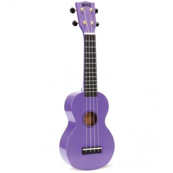 Mahalo Rainbow Soprano Ukulele Purple with Case
