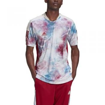 Camiseta de Manga Corta Adidas Tiro para Hombre Multicolor