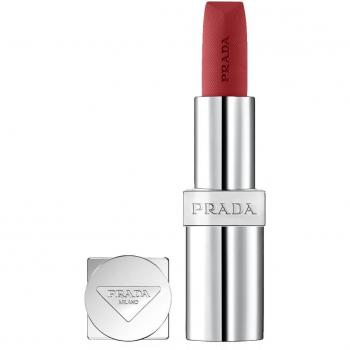 Prada - Barra de labios recargable suave mate 3.8g (varios tonos) - B102 - Sienne, color de labios duradero y ligero Monochrome Hypermatte