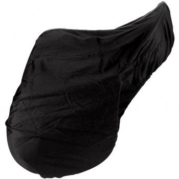 Funda de Silla de Montar Kerbl de Algodón Negra para Caballos Calientes
