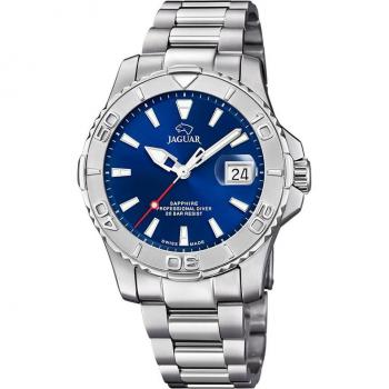 Reloj Jaguar Couple Diver J969/2 para Hombre con Caja de Acero Inoxidable 316L y Esfera Azul