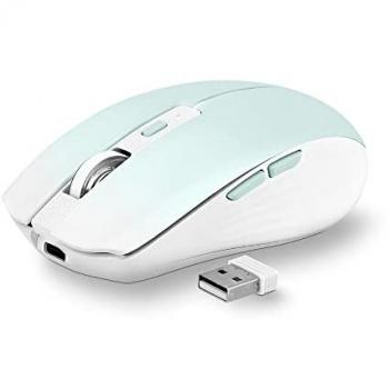 Tnb gradient - ratón inalámbrico recargable dual connect - azul, 1600 dpi