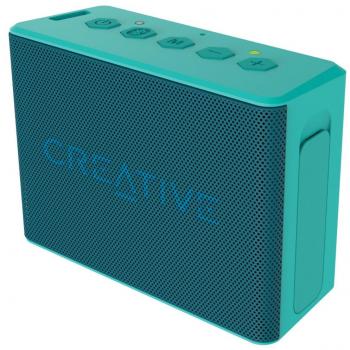 Creative Labs Muvo 2c - Altavoz portátil con Bluetooth, color turquesa