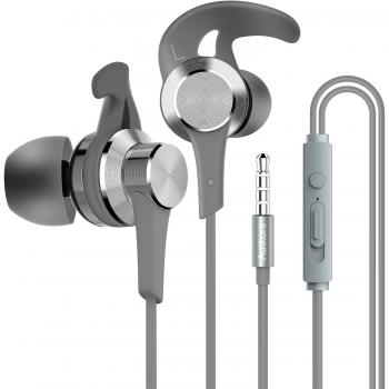 Auriculares In Ear, Autkors Auriculares con Cable y Micrófono Control de Volumen Alta Definición Aislamiento de Ruido para Huawei, Samsung, iPhone 6/6s y los Dispositivos de Auriculares de 3,5 mm