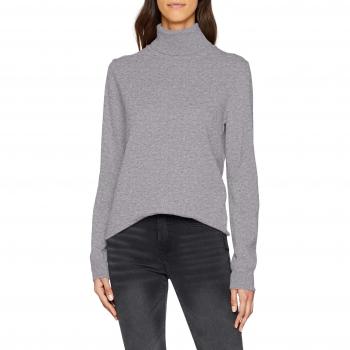 United Colors of Benetton Turtle Neck Sweater, suéter para Mujer, Gris