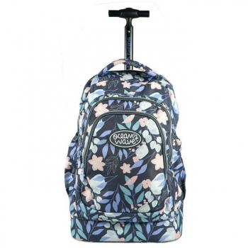 Mochila Carro Ocean's Wave Maile Gris
