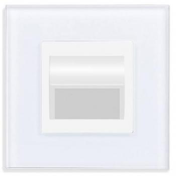 Baliza LED 1W KOOB frontal blanco cristal blanco neutro
