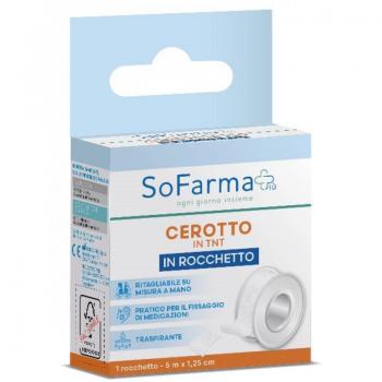 Esparadrapo TNT Sofarmapiù Carrete 5mx1,25cm
