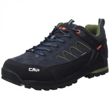 CMP Men's Moon Low Waterproof Hiking Shoes - Blue - Size 40