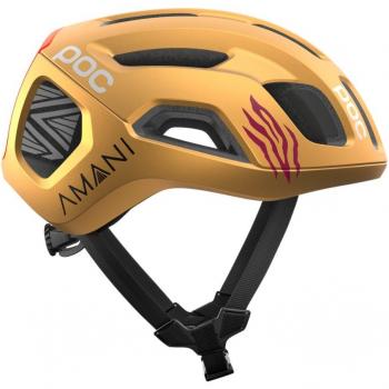 Casco POC Ventral Air MIPS Amani Edition, color dorado, tamaño M
