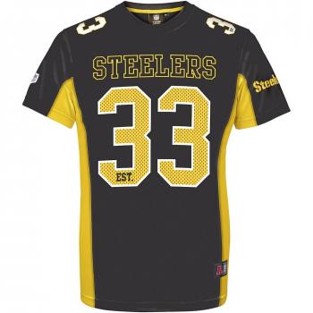 Majestic NFL PITTSBURGH STEELERS Moro Mesh Jersey T-Shirt, Größe:L