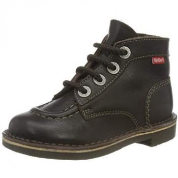 Kickers Kick Col Children's Boots - Brown (Marron Fonce)