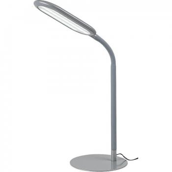 Lámpara Flexo LED 10W 3000-6000K Gris Metal con Interruptor Táctil IP20 ADELMO