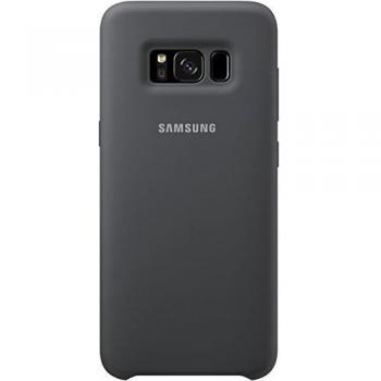 Funda de Silicona Samsung Dream para Galaxy S8, Modelo EF-PG950, Color Gris Oscuro