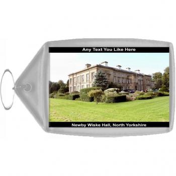 Newby Hall Wiske, Yorkshire del norte, Inglaterra llavero personalizado