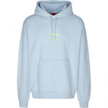 Hugo Boss Dreezes Light Blue Hoodie for Men, Size M