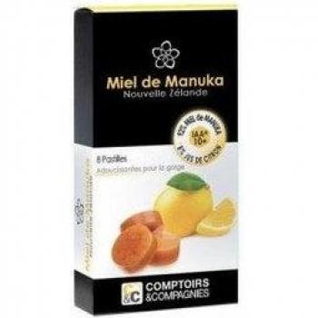 Pastillas de Miel Manuka IAA 10+ con Zumo de Limón