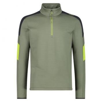 Jersey de esquí para hombre CMP forro polar verde tamaño XL
