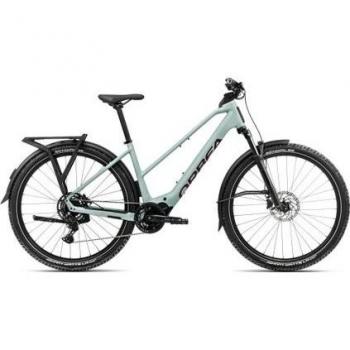 Bicicleta eléctrica Orbea Kemen ADV 30 MID 29'' Shimano Cues 9s 540 Wh Azul Piedra Mate / Burdeos Brillante Unisex 2025