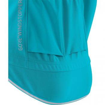 Gore Bike Wear Power Gore Windstopper Zip-Off - Maillot para mujer, color azul, talla XL
