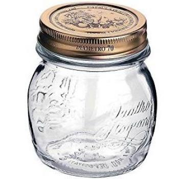 Set de 6 frascos Quattro Stagioni sin tapa - 0.25 lt