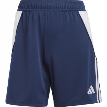 Adidas Pantalones Cortos Tiro24 Marino (XXS) con diseño deportivo, tejido ligero y transpirable, cintura elástica con cordón ajustable, ideal para fútbol