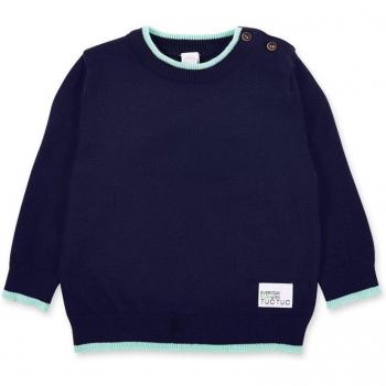Jersey de niño tricot en marino con botones Tuc Tuc Paradiso