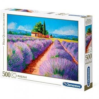 Clementoni 500-Piece Lavender Scent Jigsaw Puzzle