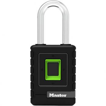 Candado Inteligente Biométrico de Alta Seguridad con Llaves y Acero Laminado para Uso Exterior