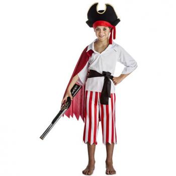 Disfraz de Pirata con Capa para niño