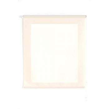Estor Enrollable Translúcido Liso Beige - 160 x 175 cm - Blindecor Basic