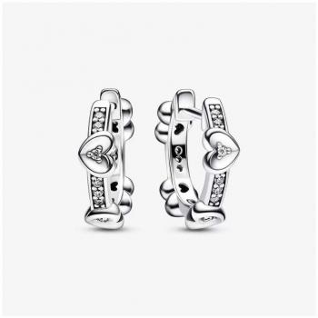 Pendientes Pandora Moments de Plata y Circonitas