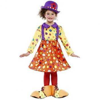 DISFRAZ PAYASA TALLA 3-4 AÑOS TAMAÑO INFANTIL