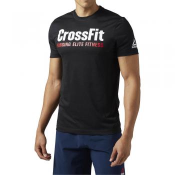 Reebok RC FEF TEE-Speedwick Camiseta, Hombre, Negro, XL