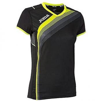 Joma Elite Camiseta, Mujer, Negro-121, 2XL
